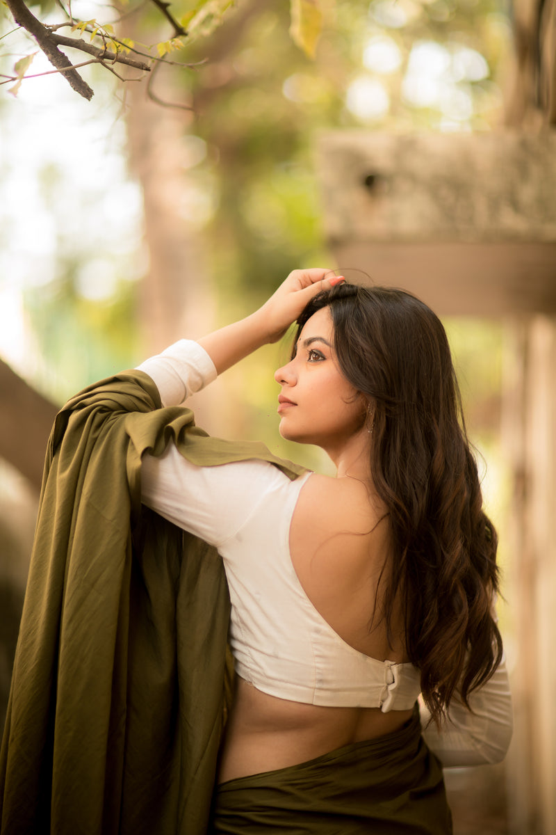 White Cotton blouse